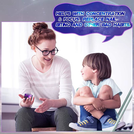 Infinity Cube Fidget Toy – Stress Relief, ADHD, Anxiety & Desk Gadget for Kids & Teens