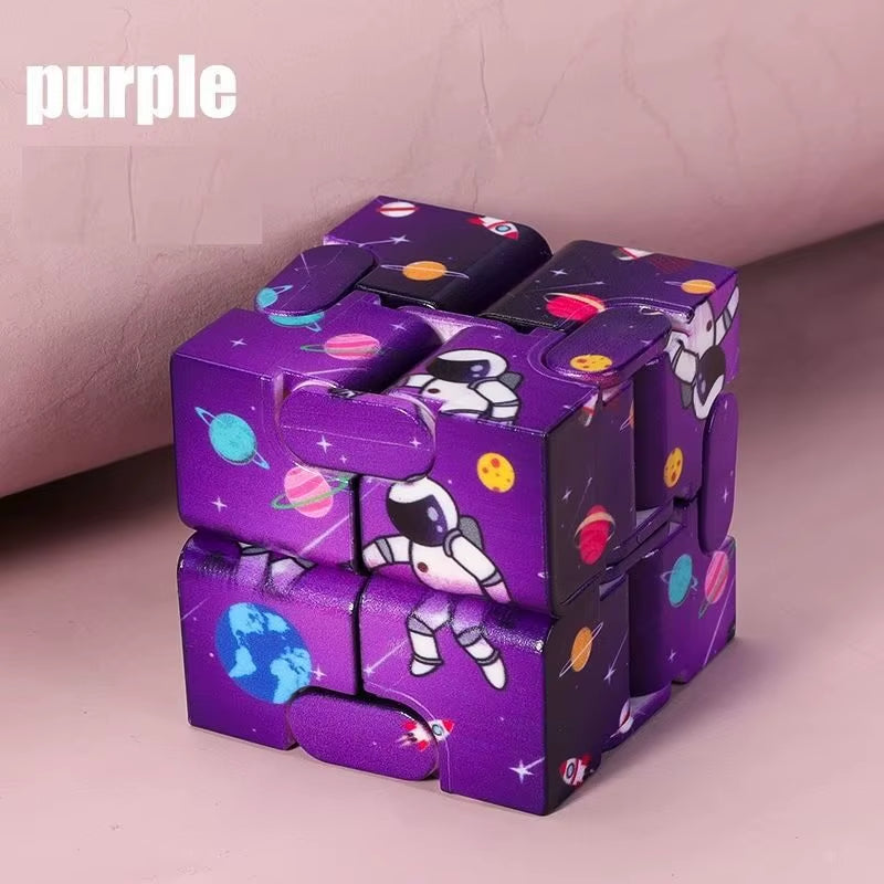Infinity Cube Fidget Toy – Stress Relief, ADHD, Anxiety & Desk Gadget for Kids & Teens