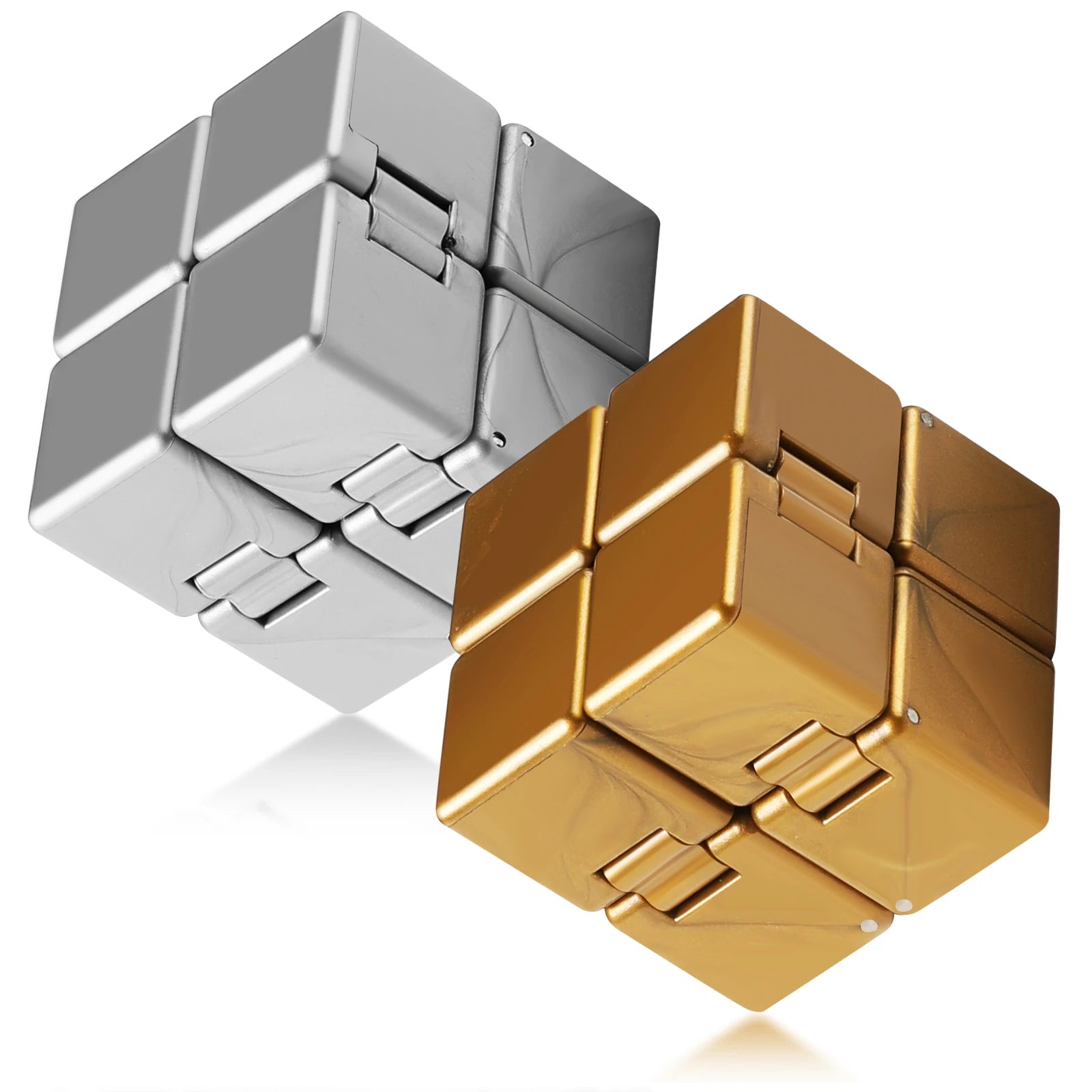 Infinity Cube Sensory Fidget Toy, Fidgeting Game for Kids and Adults, Cool Mini Toy for Stress and Anxiety Relief and Kill Time