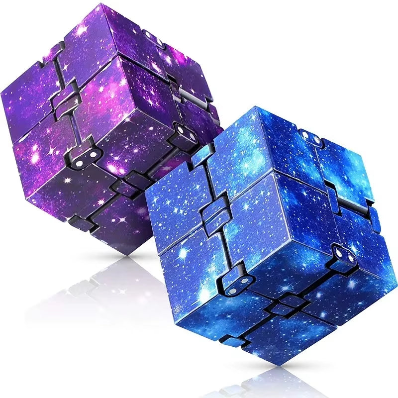 Infinity Cube Fidget Toy – Stress Relief, ADHD, Anxiety & Desk Gadget for Kids & Teens