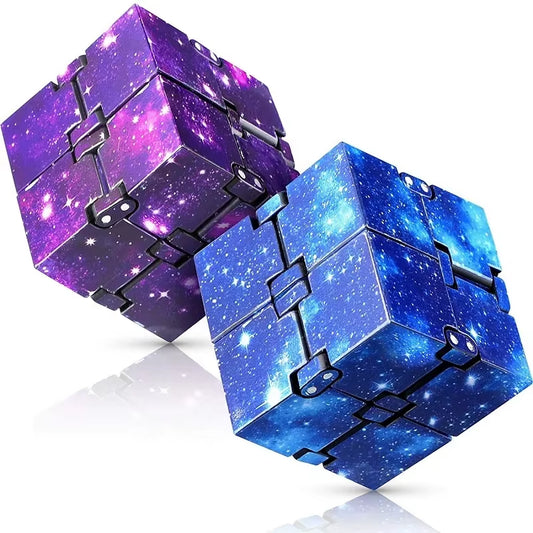 Infinity Cube Fidget Toy – Stress Relief, ADHD, Anxiety & Desk Gadget for Kids & Teens